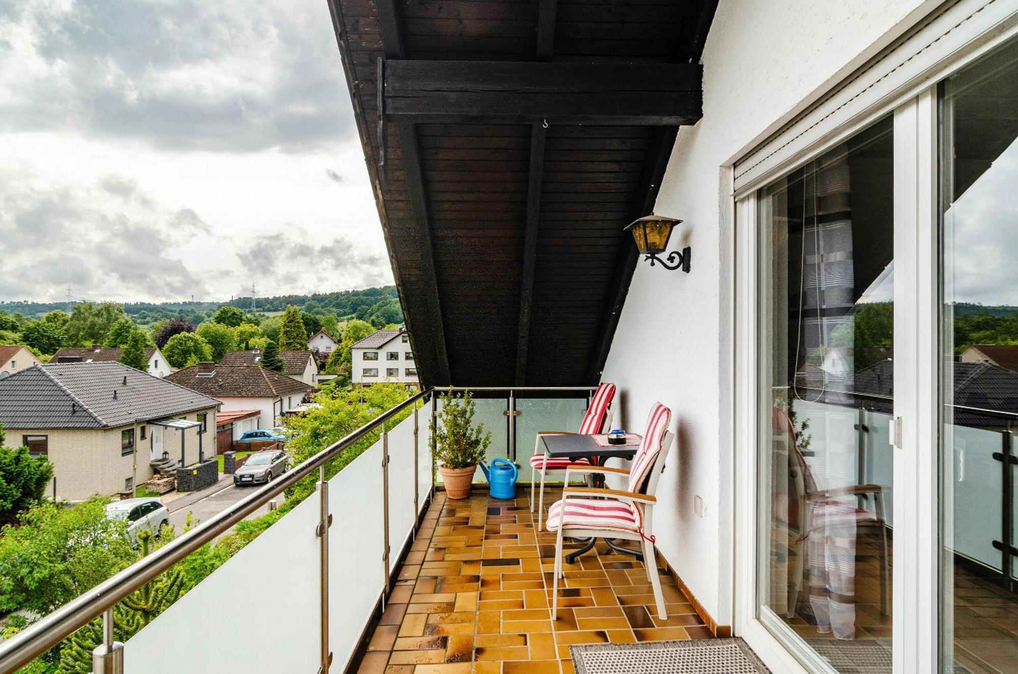 Ferienwohnung Am Rehwinkel Fuldatal Exterior photo